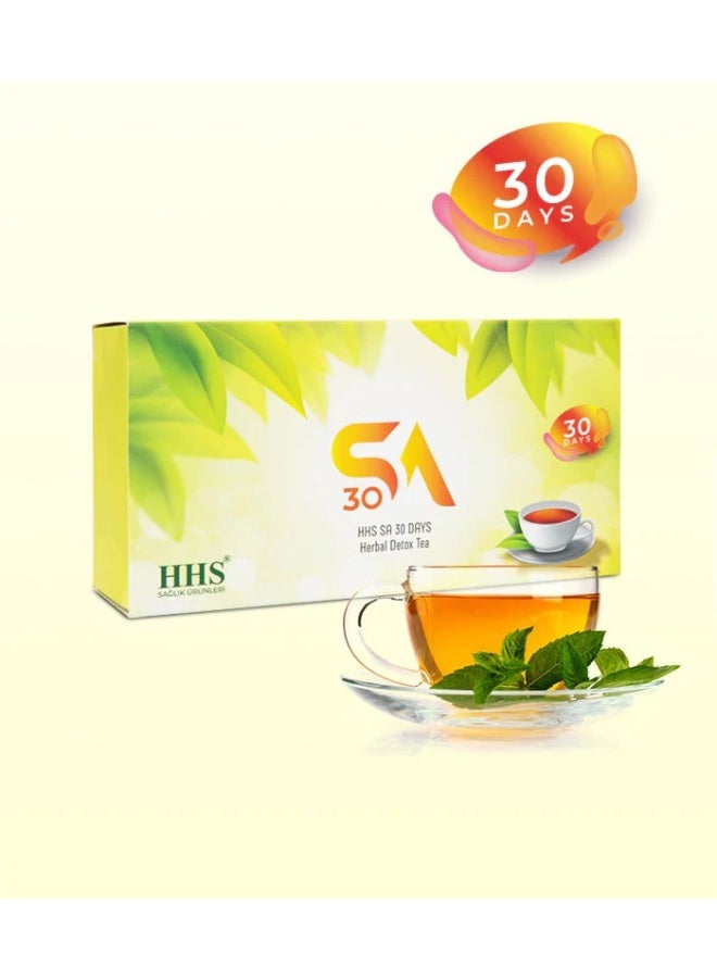 أتش أتش أس مجموعة شاي الأعشاب SA30 وكبسولات الحمية العشبية العطرية لدعم نمط حياة صحي - Image 2